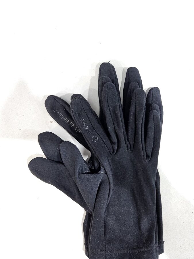 엘리먼트 이너장갑 제품 사이즈 비교 설명