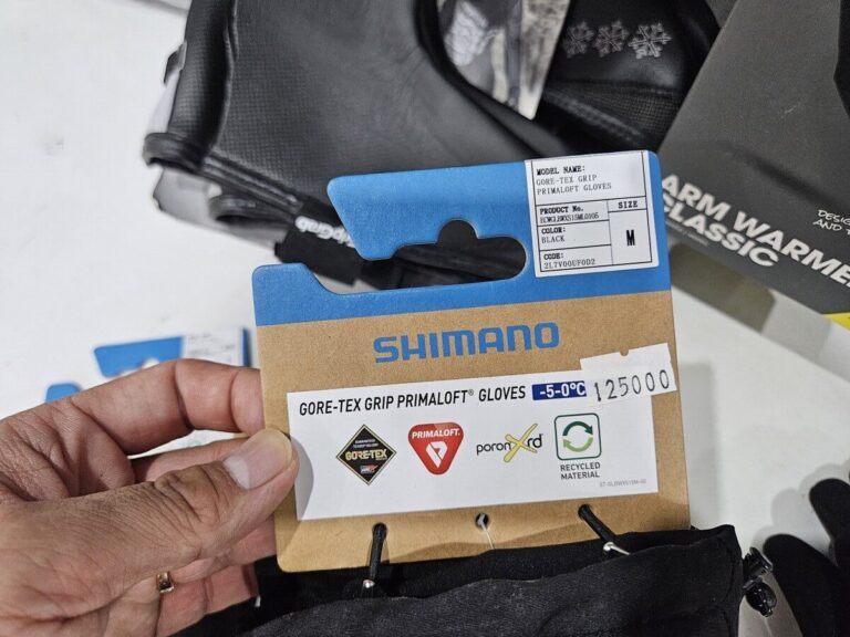 2025 겨울 시마노 고어텍스 자전거 장갑 표지(텍)설명
