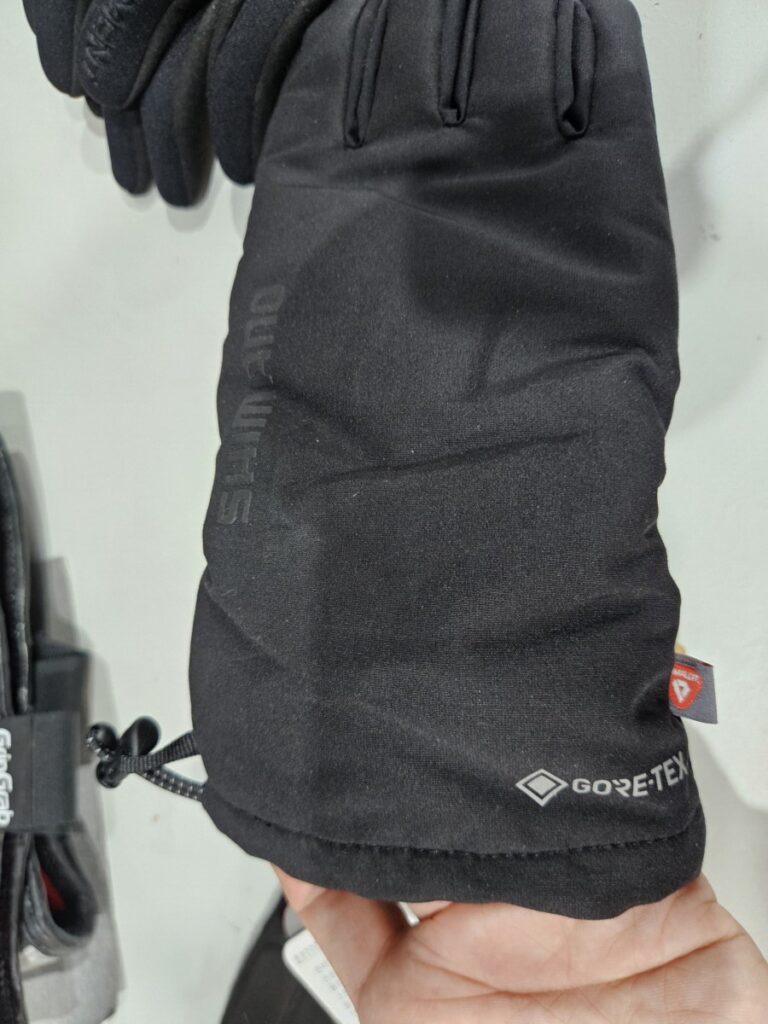 2025 겨울 시마노 고어텍스 자전거 장갑 디테일 설명